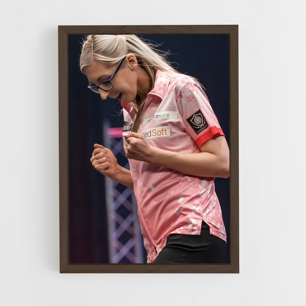 Poster Duel de Dames – affiche Fléchettes (vue 5)